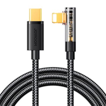 Joyroom S-CL020A6 USB-C to Lightning cable Angle 20W 1.2m Black