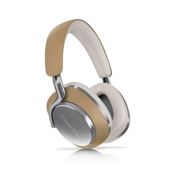 Bowers & Wilkins Noise-Cancelling Wireless Headphones Px8, Tan