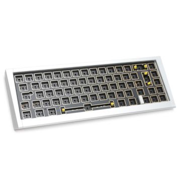 Ducky Outlaw 65 Gaming Keyboard, Barebone - Silver (ANSI) (PKOU2367AST-ANSI02)