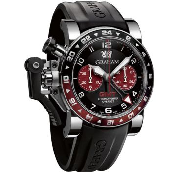Graham Chronofighter Oversize GMT Steel  Men's Watch 2OVGS.B20A