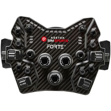 Asetek SimSports Forte GT Button Box V2 - Black, Orange (40-030-0030006)