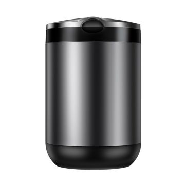 Baseus mini car ashtray with LED backlight gray (CRYHG01-0G)