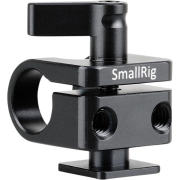 SmallRig 1597 15mm Rod Clamp w/ Cold Shoe