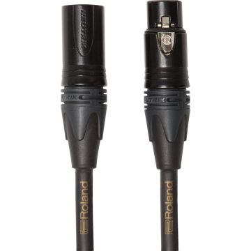Roland RMC-G5 Gold Series Neutrik XLR-M to XLR-F Balanced Microphone Cable 1.5m