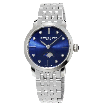Frederique Constant Slimline Moonphase Ladies Watch FC-206ND1S26B