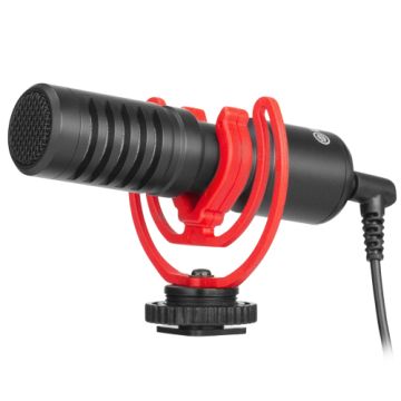 Boya BY-MM1+ Super-cardioid Condenser Shotgun Microphone