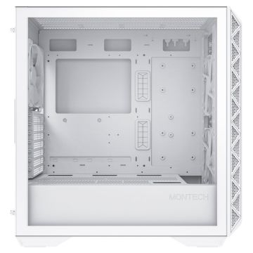 Montech AIR 903 Base Mid Tower, Tempered Glass - White (AIR 903 BASE W)