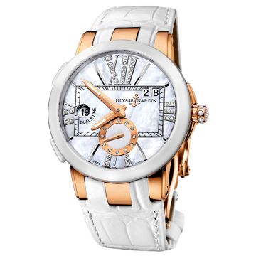 Ulysse Nardin Executive Dual Time Ladies Ladies Watch 246-10-391