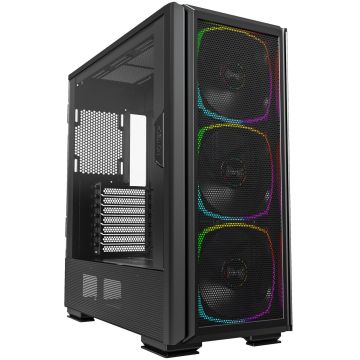 Montech SKY TWO GX Mid Tower, Tempered Glass - Black (SKY TWO GX (B))