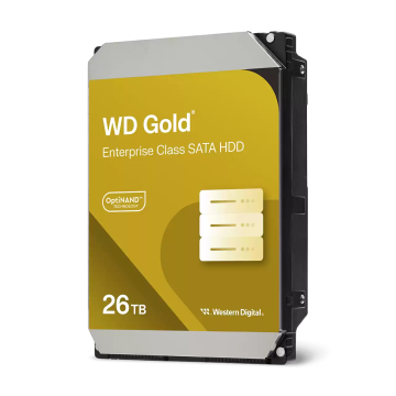 Western Digital WD Gold Enterprise Class SATA HDD - 26TB (WD261KRYZ)