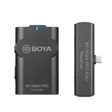 Boya BY-WM4 Pro-K5 2.4 GHz Wireless Microphone System For Android and other Type-C Devices