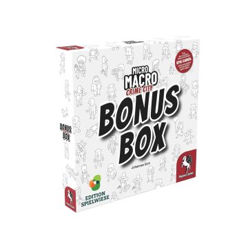 Pegasus Spiele MicroMacro: Crime City - Bonus Box (EN)