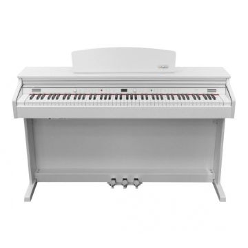 Artesia DP-10e WH Digital Piano 88 Hammer Action Keys 3 Pedals White