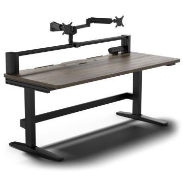 Corsair Platform:6 Elevate Desk - Wood, Dark Walnut Stain (EU) (CF-9500052-EU)