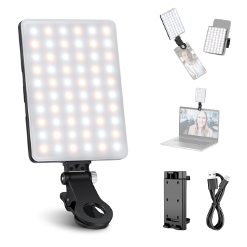 Neewer NL-60AI 4 Watt Bi-Color LED Light Panel with Clamp