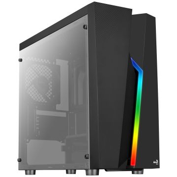 Aerocool Bolt Mini Mini-Tower Black (AEROPGSBOLTMINI-BK-R)