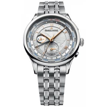 Maurice Lacroix Masterpiece Worldtimer Men's Watch MP6008-SS002-110