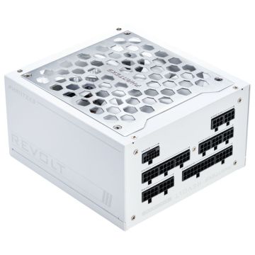 PHANTEKS Revolt 1000W Platinum, ATX 3.0, PCIe 5.0, fully modular - 1000 Watt, white (PH-P1000PR_WT01C_EU)