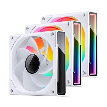 Jonsbo ZK-120WR 3in1 case fan - A-RGB, white Reverse (ZK-120WR 3 in 1)