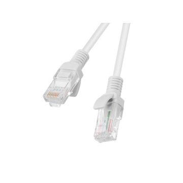 Lanberg Patchcord CAT.6 UTP 1.5M Grey Fluke Passed 10-pack