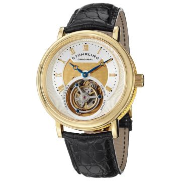 Stuhrling Tourbillon Circular  Men's Watch 502.333X2