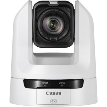 Canon CR-N100 PTZ Camera with Auto Tracking License Titanium White