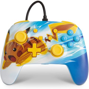 PowerA WIRED Pokemon Pikachu Charge Controller for Nintendo Switch