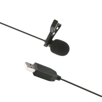 Saramonic ULM5 - USB Lavalier Clip-on Computer Microphone for PC & Mac