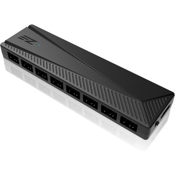 EZDIY-FAB ARGB PWM Fan Hub for PC Case Fan, 8 PWM Connections + 8 ARGB Ports