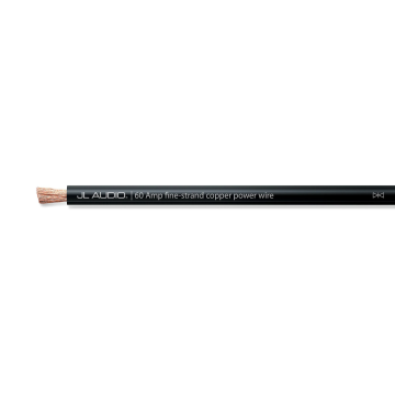 JL Audio JLM-XD-BPW60A-100 60 Amp Premium Power Cable - Black
