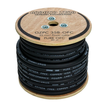 Ground Zero 35 mm² black OFC 30m (X-GZPC 35B-OFC)