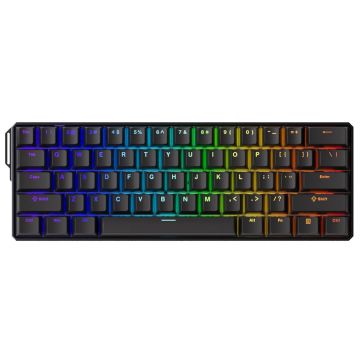 AKKO MonsGeek FUN60 Ultra Wireless Gaming Keyboard, RGB, Glare Magnetic Switch – black, TMR, ANSI (US) (6975351386018)