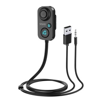 Savio AUX TX/RX transmitter with hands-free function (TR-13)