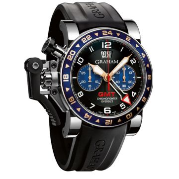 Graham Chronofighter Oversize GMT Steel  Men's Watch 2OVGS.B26A