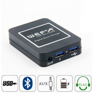 WEFA 02BT, USB/BT adapteris 12pin VW, Audi, Skoda, Seat (AP00WF1302)