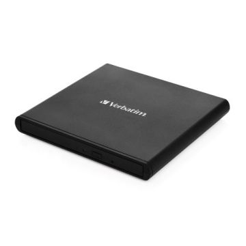 Verbatim Slimline CD/DVD USB 2.0 external burner black