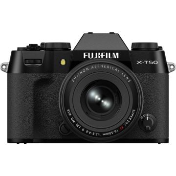 Fujifilm X-T50 Kit XF 16-50mm f2.8-4.8 R LM WR Black