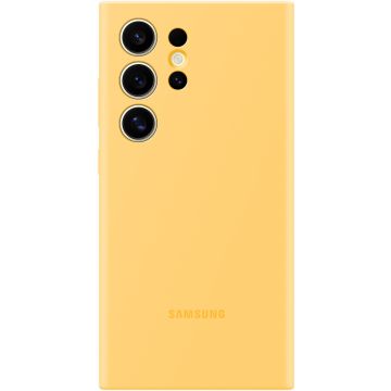 Samsung Silicone Case for Samsung Galaxy S24 Ultra - Yellow (EF-PS928TYEGWW)