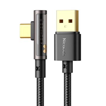 Mcdodo CA-3380 USB to USB-C Prism 90 degree cable 6A 1.2m Black