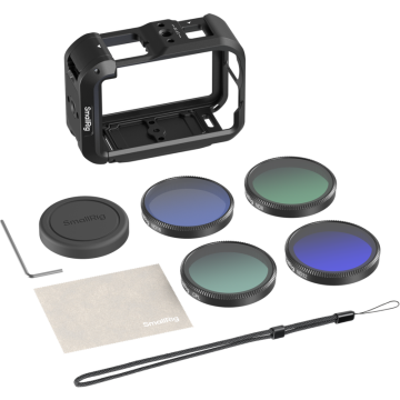 SmallRig 6374 Advanced Camera Cage Kit with Filters for DJI Osmo Action 6