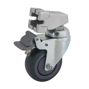 Kupo KC-080S 75mm Caster with Brake 22mm Square Adapter Set of Three
