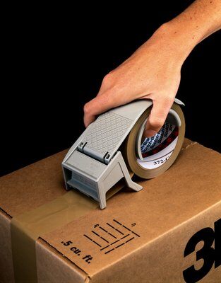 Scotch® Box Sealing Tape 373 is a 2.5 mil (64 micron) high performance polypropylene film packaging tape with a synthetic rubber adhesive that offers reliability even with the stresses of over or under packed boxes.