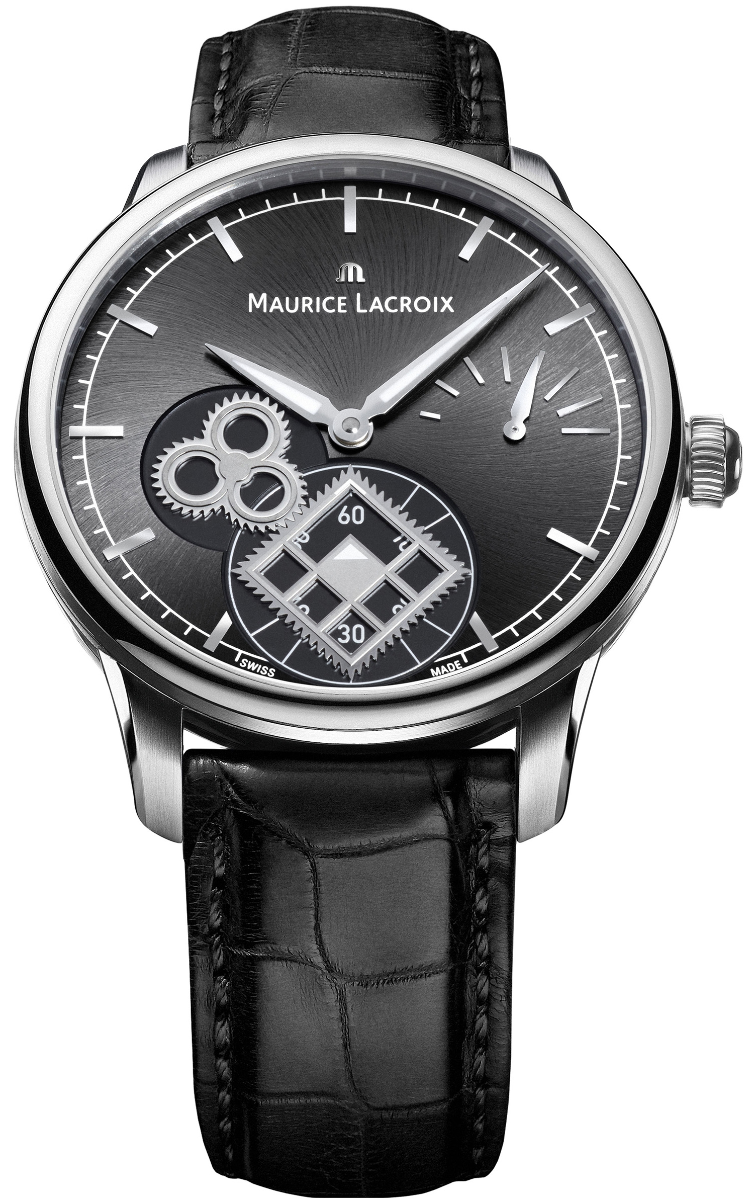 Maurice Lacroix Masterpiece Square Wheel Mens Watch Model MP7158