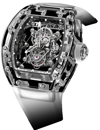 Richard Mille RM 56 Tourbillon Sapphire Mens Watch Model RM56 02