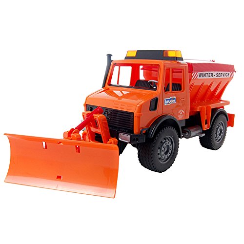 bruder unimog snow plow