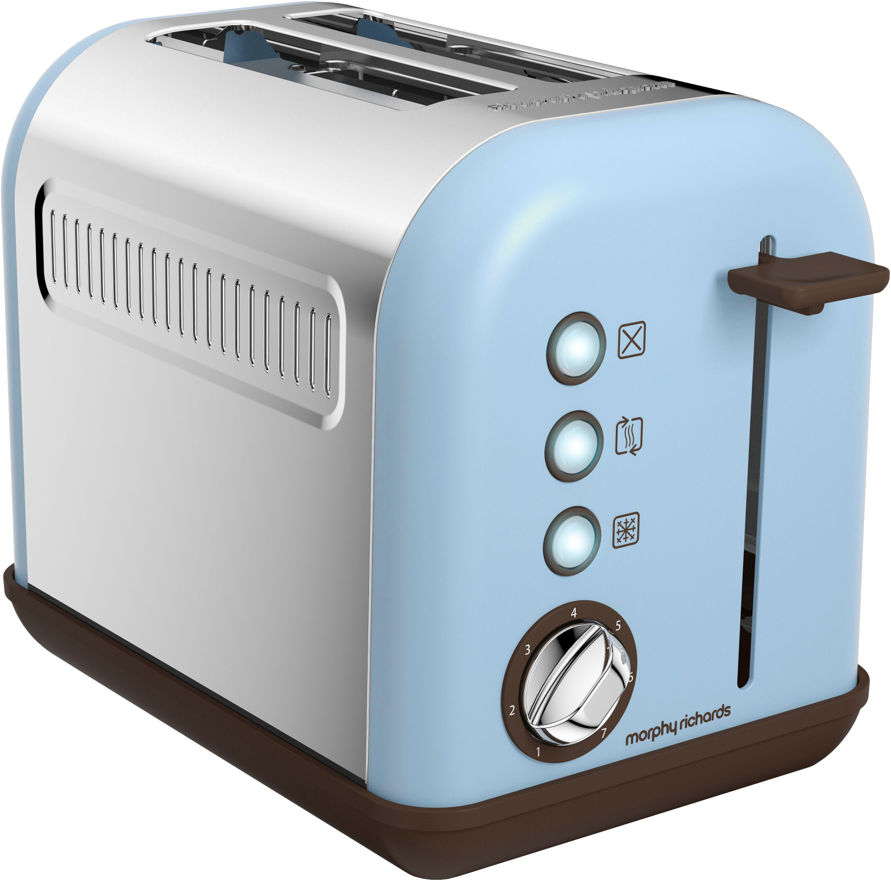 Morphy Richards Special Edition Accents Azure 2 Slice Toaster 222003 Small household appliances Appliances Online shop BM.lv