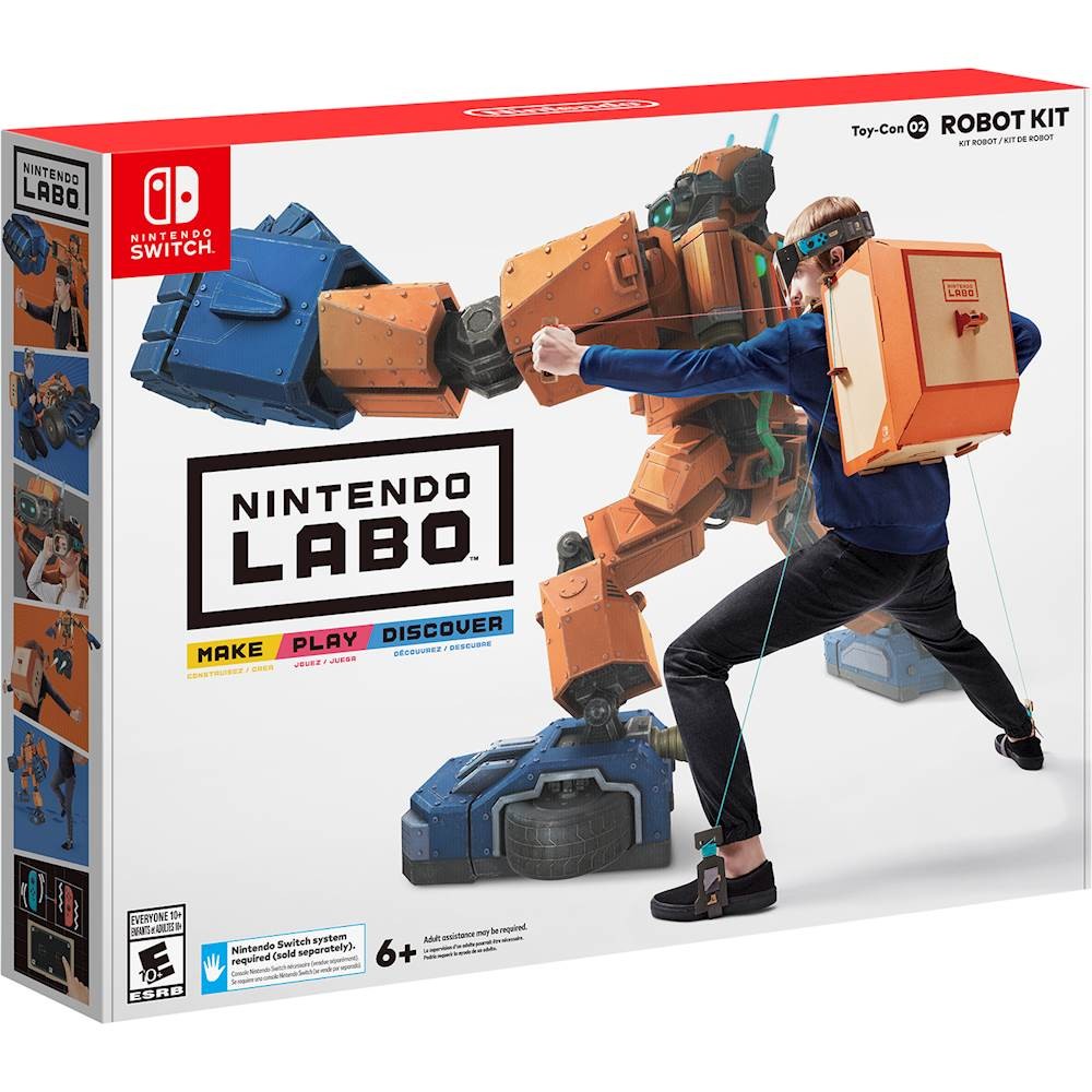 Nintendo Labo Robot Kit | Игровые аксессуары | Игровые приставки и игры |  Интернет магазин BM.lv