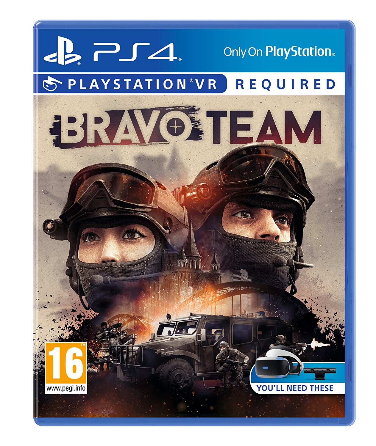 Sony Playstation 4 Bravo Team VR | Игры | Игровые приставки и игры |  Интернет магазин BM.lv