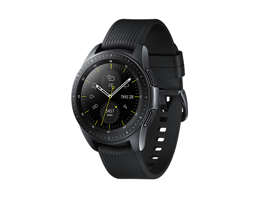 Samsung SM-R810 Galaxy Watch Black, Smartwatch, watch bands, Mobile  phones