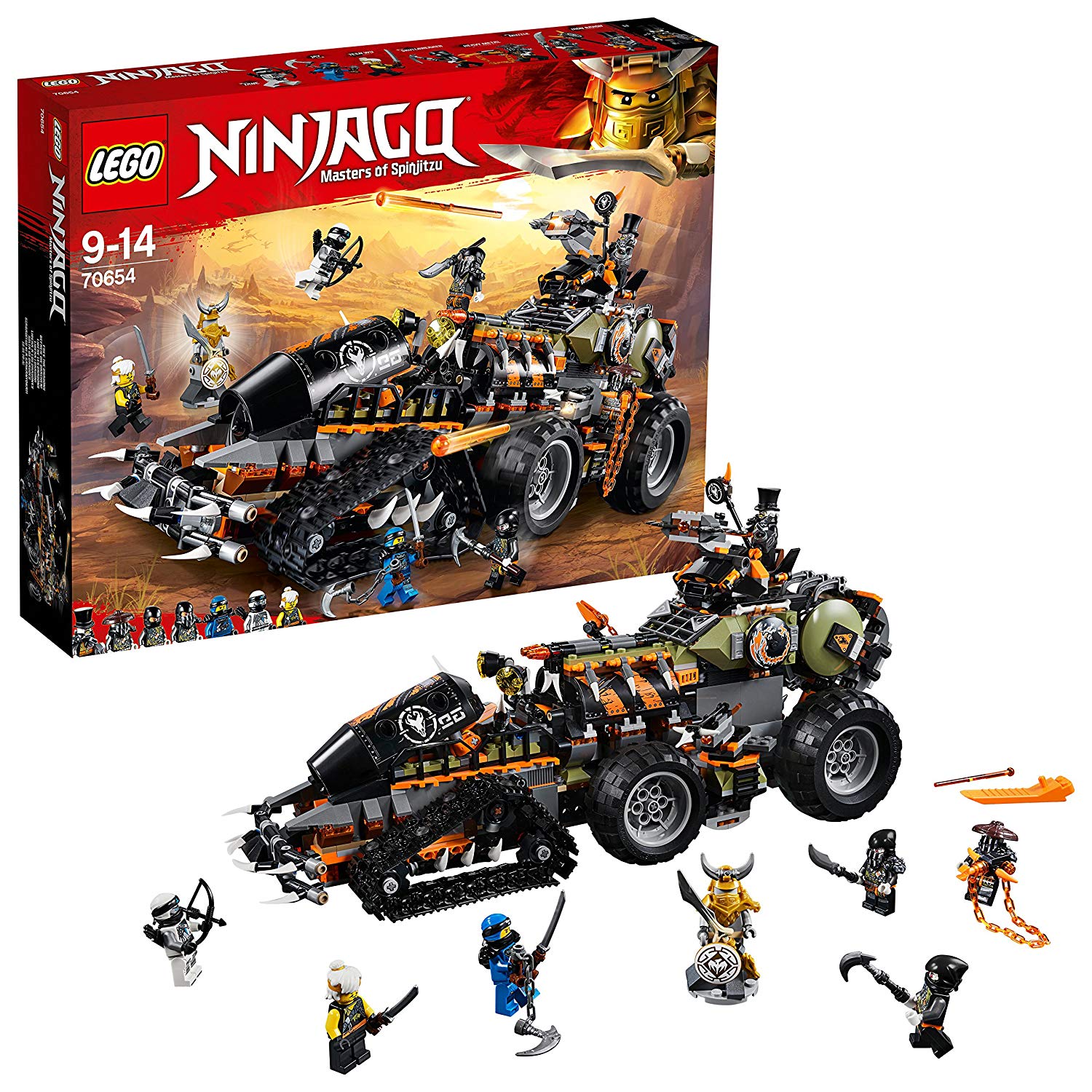 LEGO Ninjago Dieselnaut (70654) | LEGO | Для детей и младенцев | Интернет  магазин BM.lv